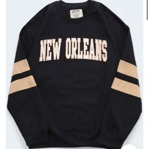 New Orleans Black and Tan Men's Sweater